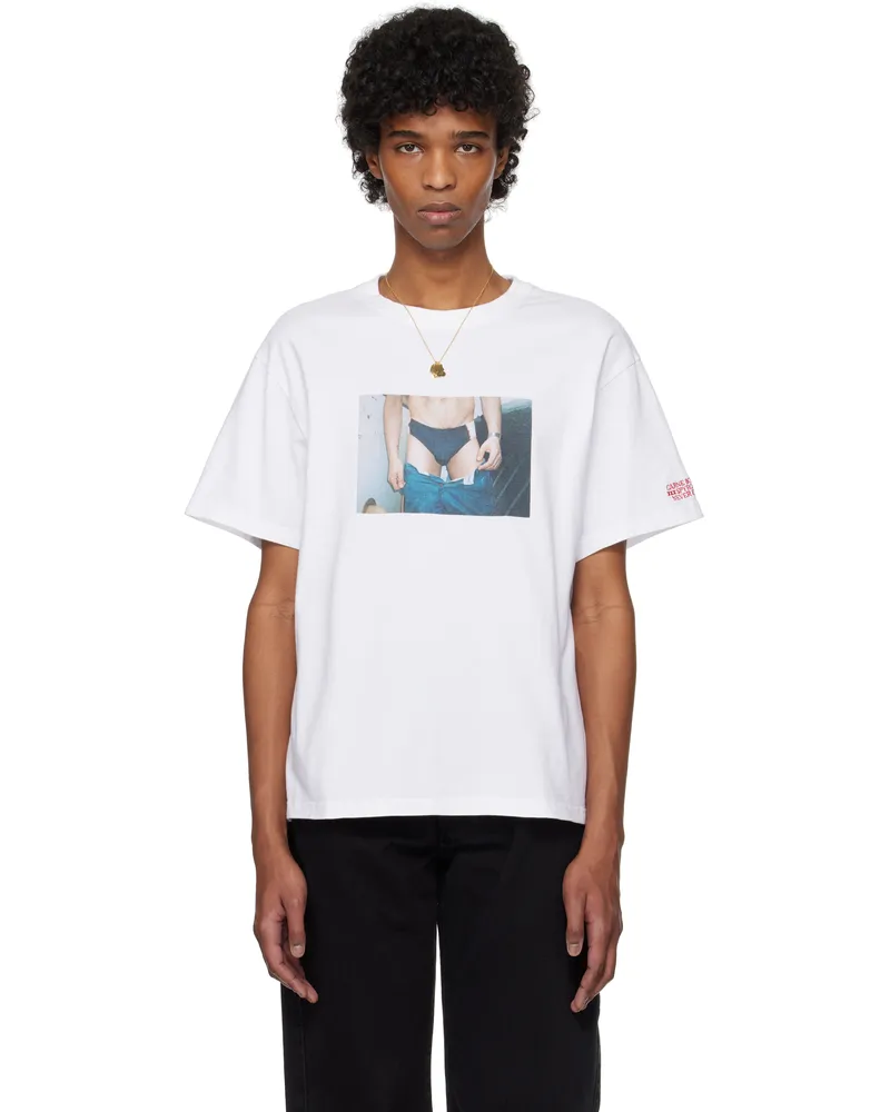 Carne Bollente White Rennt's Reveal T-shirt White