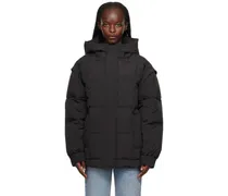 Black Deborah Down Coat