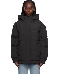 STAND Black Deborah Down Coat Black