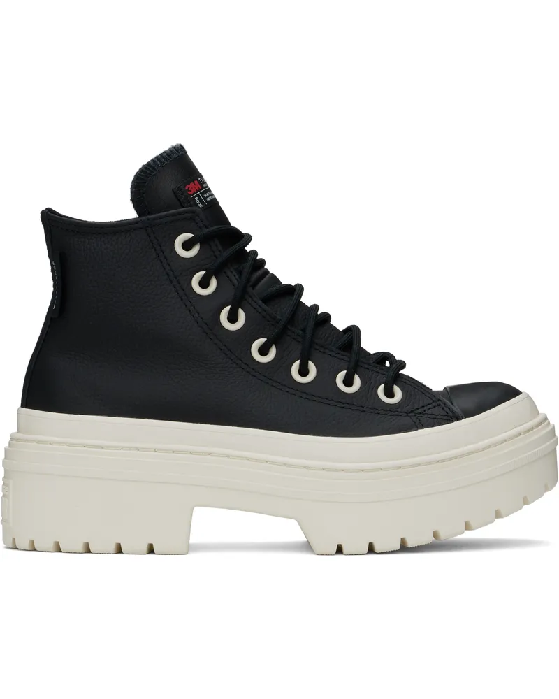 Converse Black Chuck Taylor All Star Platform Waterproof Sneakers Blk