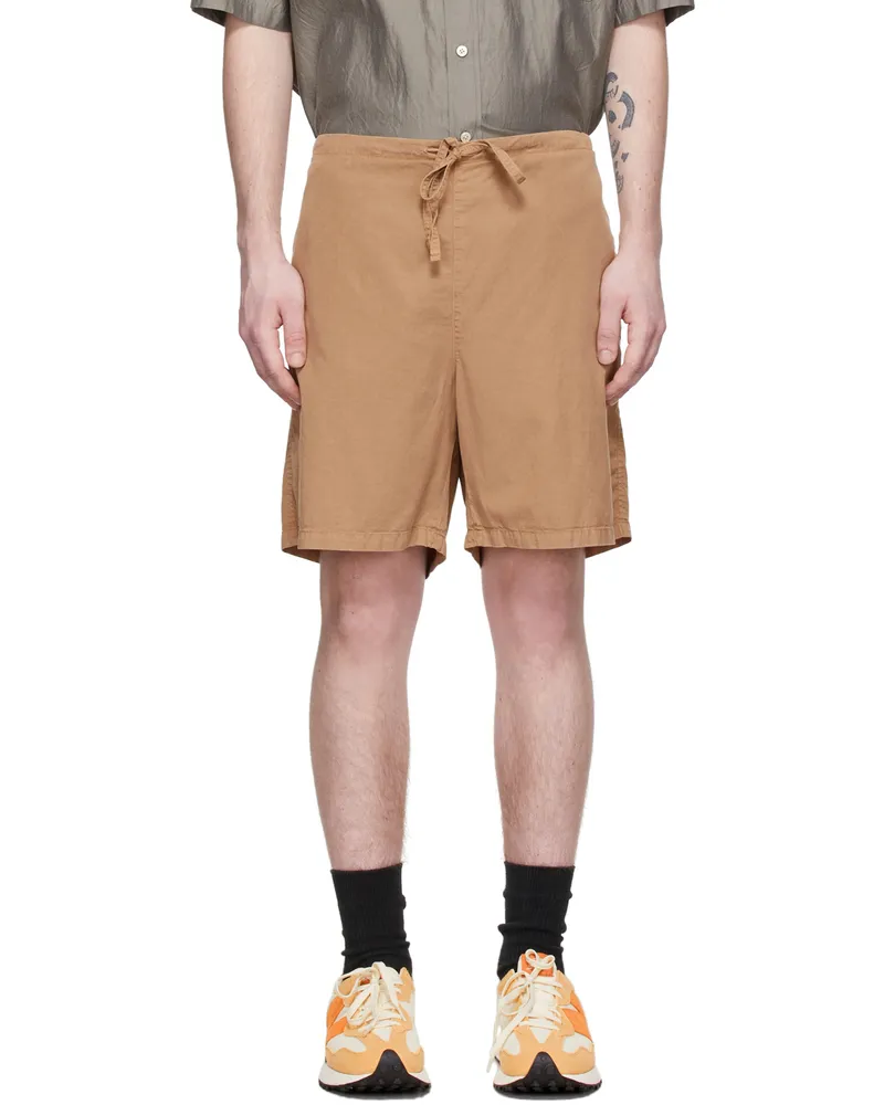 ts(s) Beige Twill Shorts Khaki