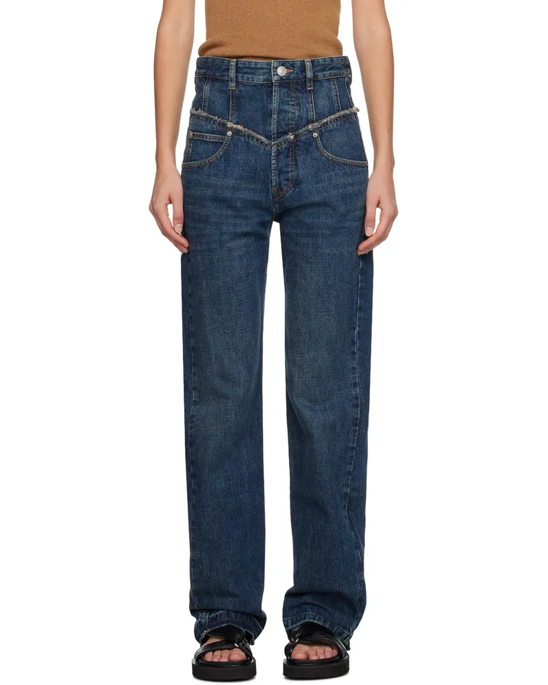 Isabel Marant Blue Noemi Jeans 30bu