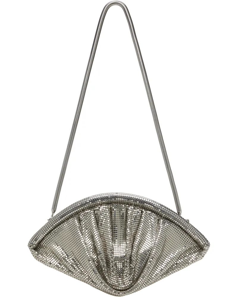 Paco Rabanne Silver Mesh Evening Clutch P040