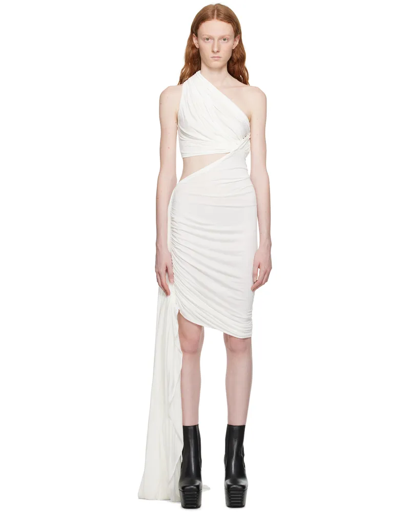 Rick Owens Lilies White Ophelia Minidress 11