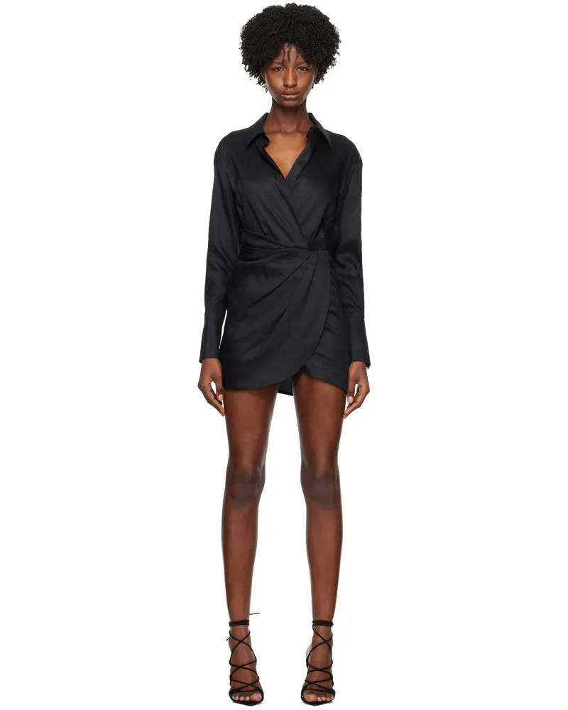 GAUGE81 Black Puno Minidress 100black