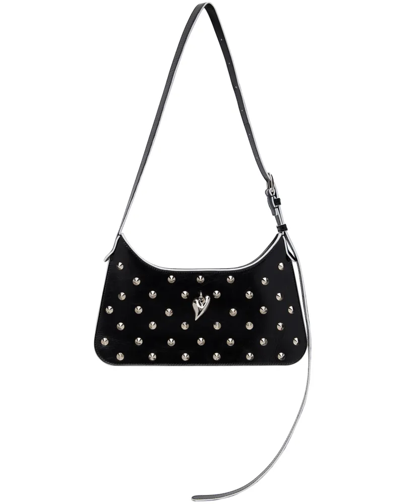 Acne Studios Black Platt Mini Shoulder Bag 900