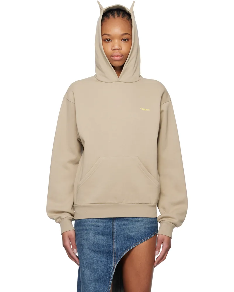 COPERNI Beige Horn Hoodie Beige-yellow