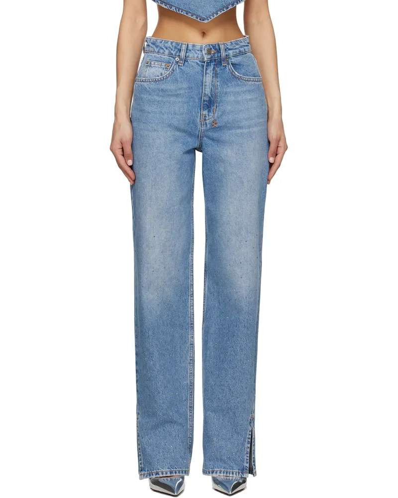 ksubi Blue Playback Krystal Komet Jeans Denim