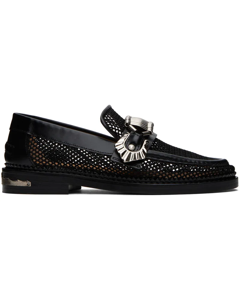 Toga SSENSE Exclusive Black Hardware Loafers Aj1184