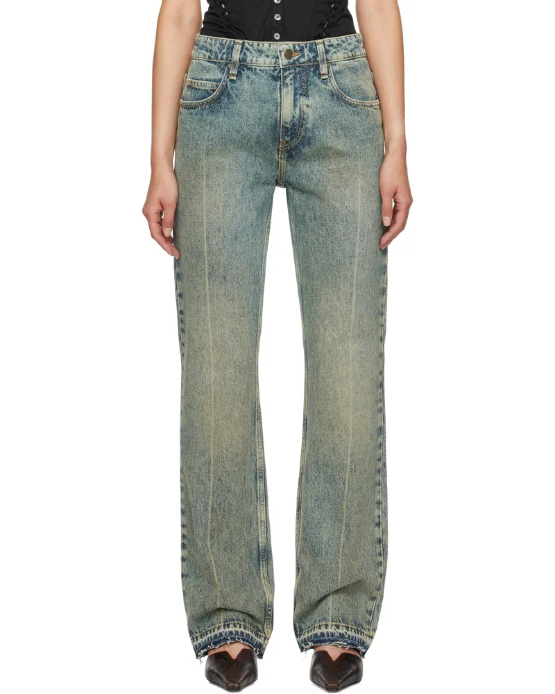 Guess Blue Vintage Natural Washed Jeans G2sw
