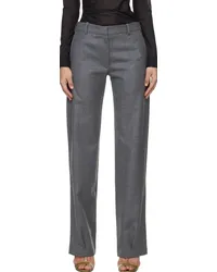 16ARLINGTON Gray Vante Trousers Grey