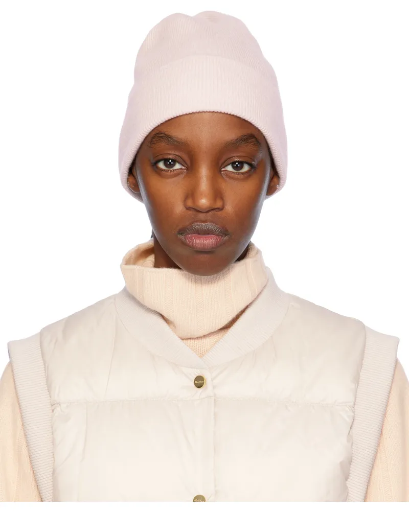 Max Mara Pink Dindi Beanie 6