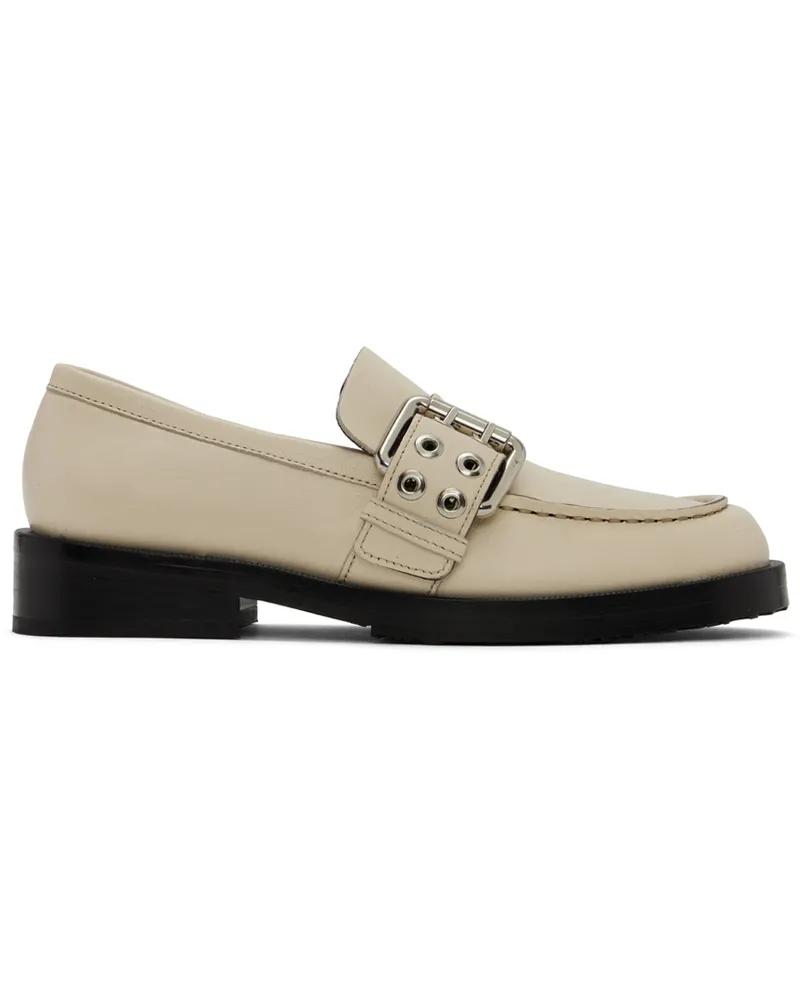 by FAR SSENSE Work Capsule – Off-White Rafael Loafers Cream