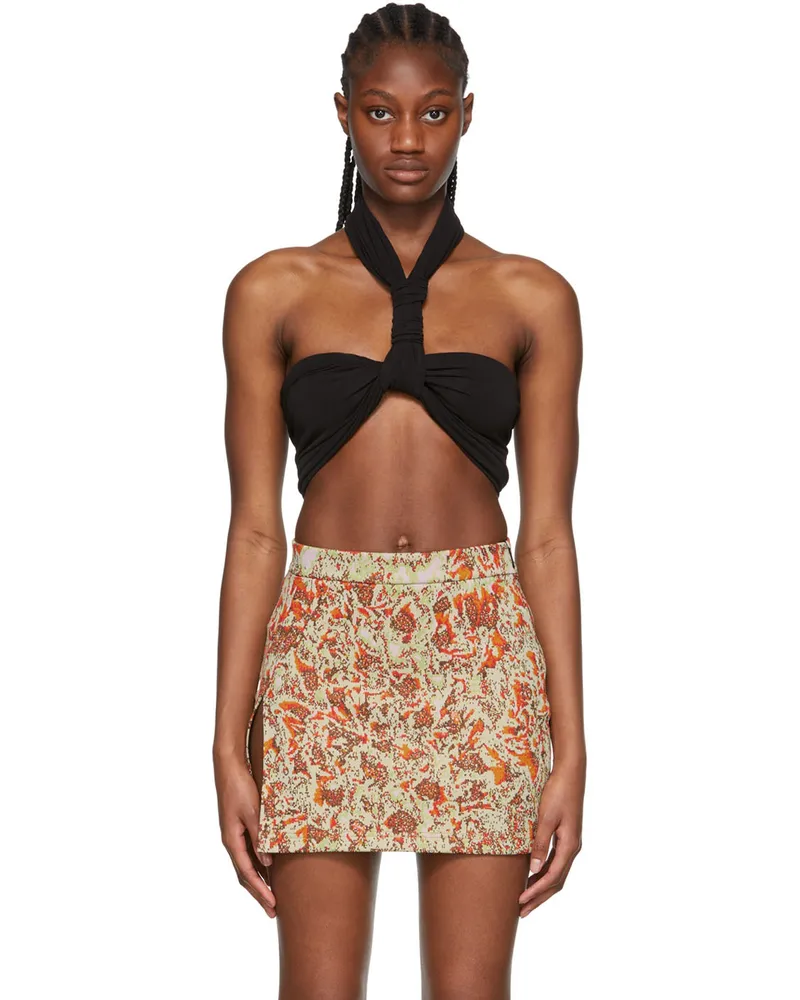AMBUSH Black Acetate Tank Top Black