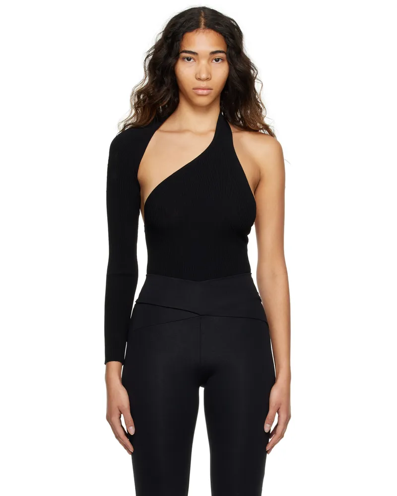 Live The Process Black Eclipse Bodysuit Black