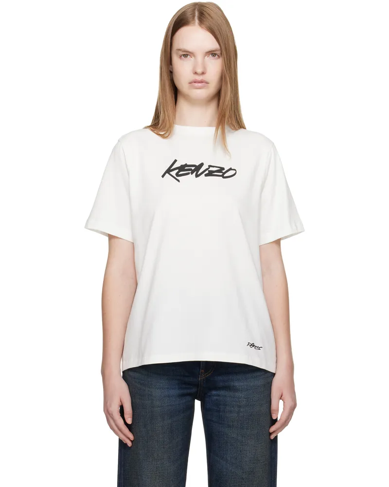 Kenzo Off-White Kenzo Paris Futura 2000 Edition Relax T-shirt 02