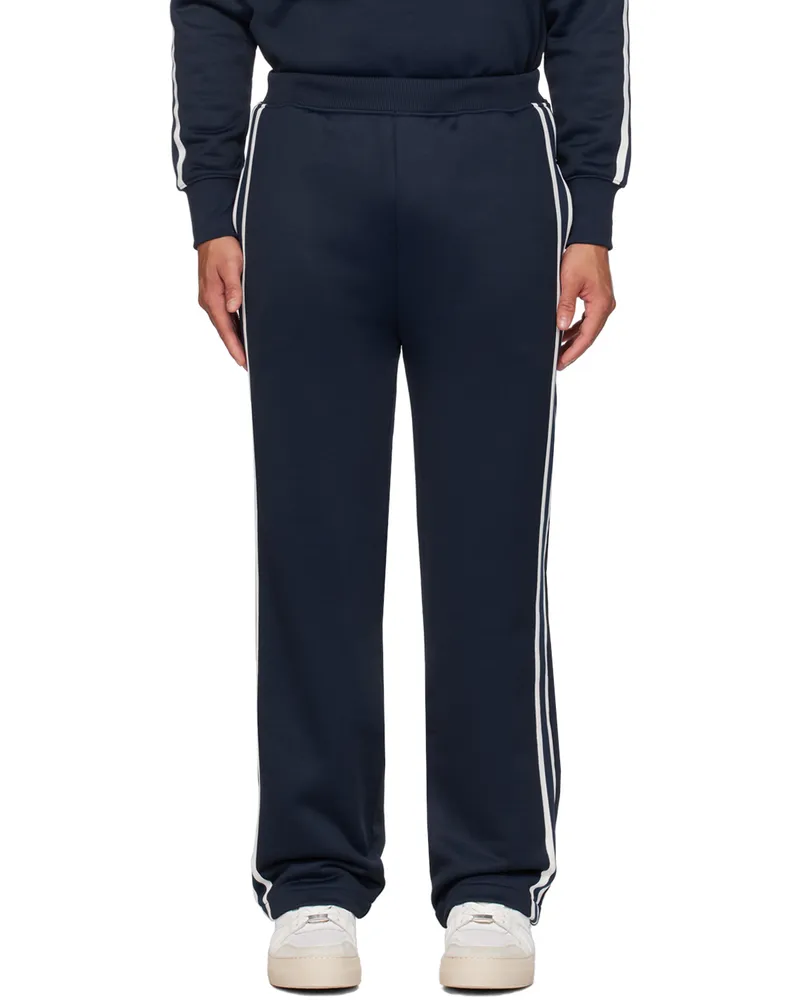 AMI Paris SSENSE Exclusive Navy Track Pants 4003