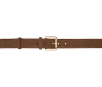 Brown Nubuck Belt