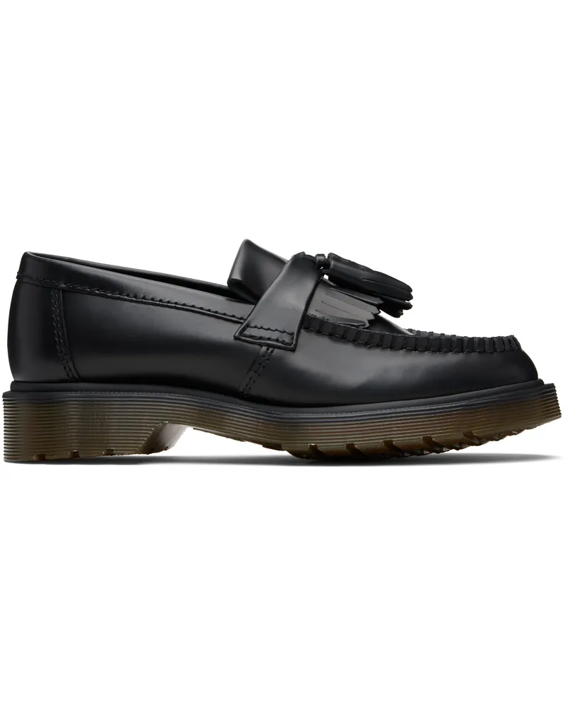 Dr.Martens Black Adrian Smooth Leather Tassel Loafers Black
