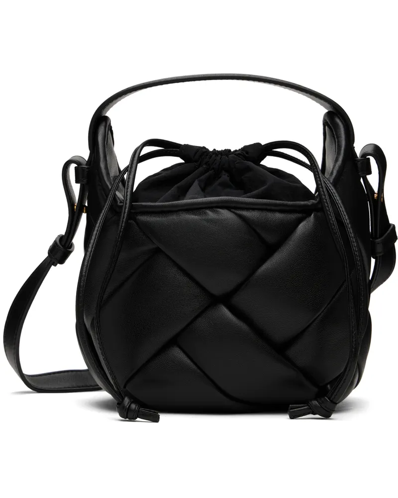 Bottega Veneta Black Small Helmet Bag 8425