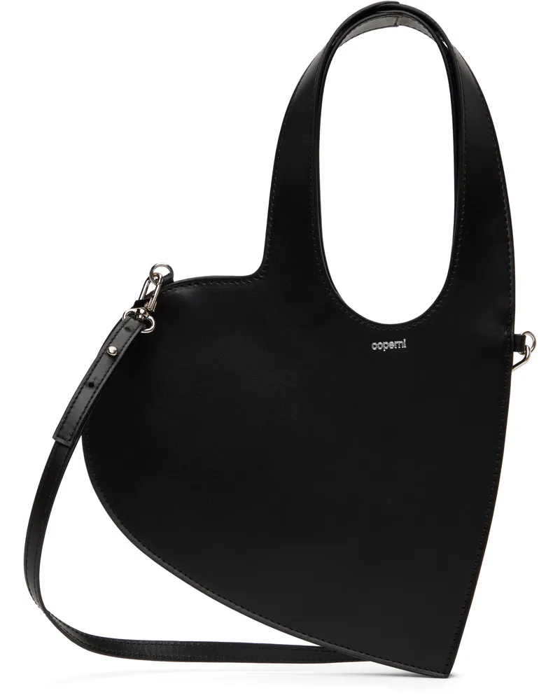 COPERNI Black Crossbody Baby Heart Tote Black