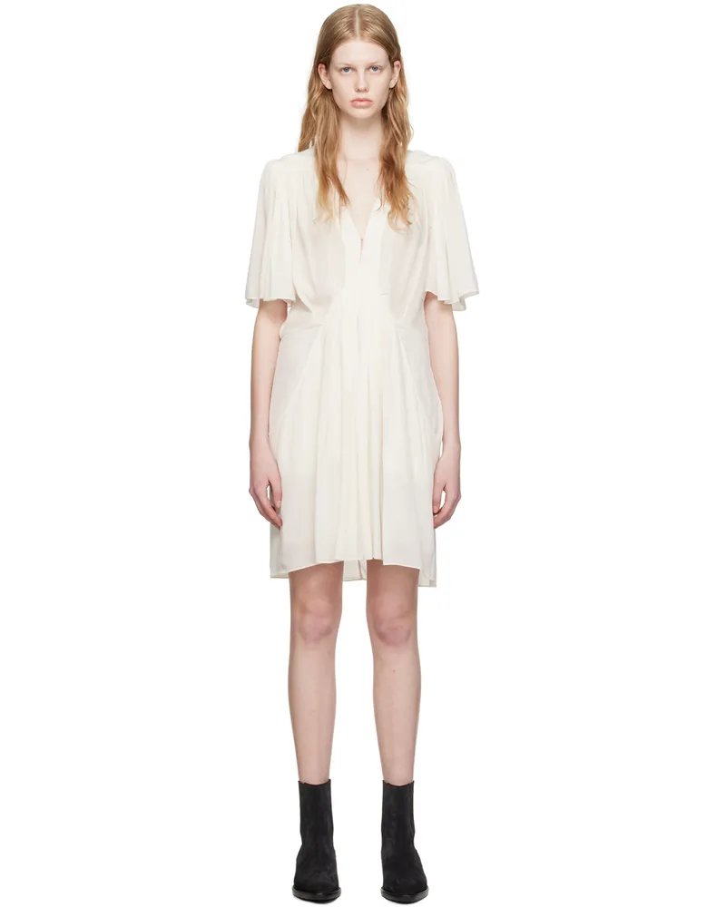 Étoile Isabel Marant White Edolia Minidress 23ec