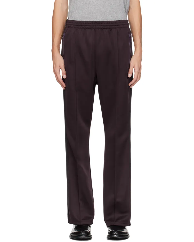 NEEDLES Purple Boot-Cut Track Pants A-dk.purple