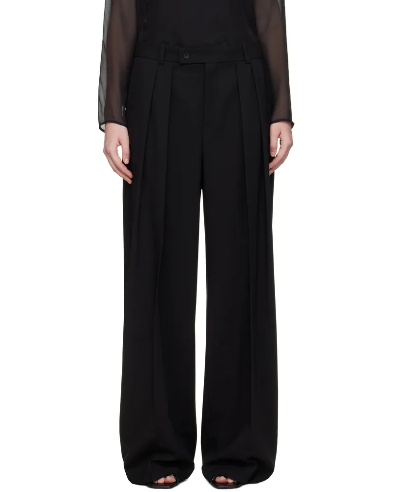 La Collection Black Ira Trousers Black