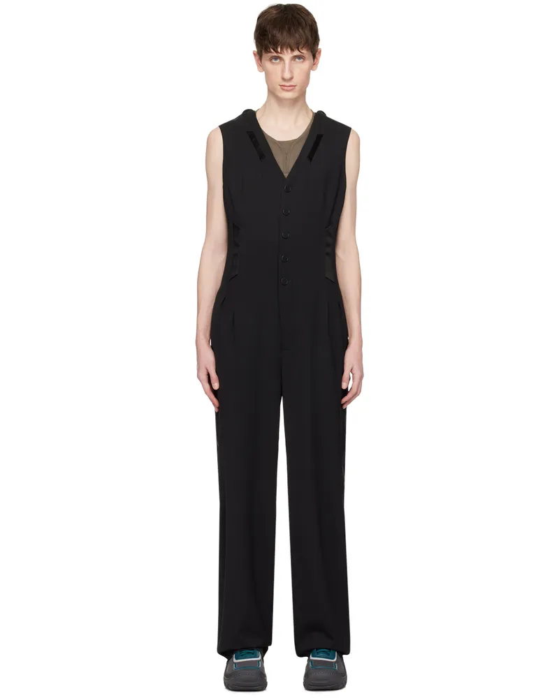 KIKO KOSTADINOV Black Orson Jumpsuit Crow