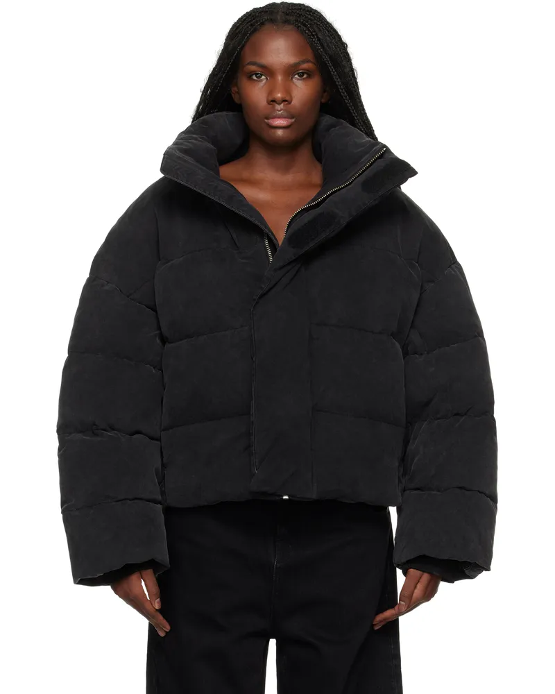 Entire Studios Black MML Puffer Down Jacket Iron