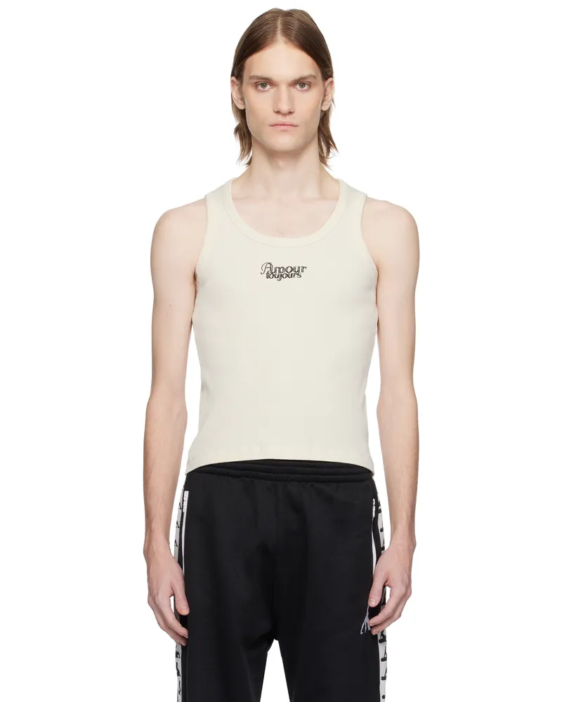 Carne Bollente Off-White Forever Yours Tank Top Off-white