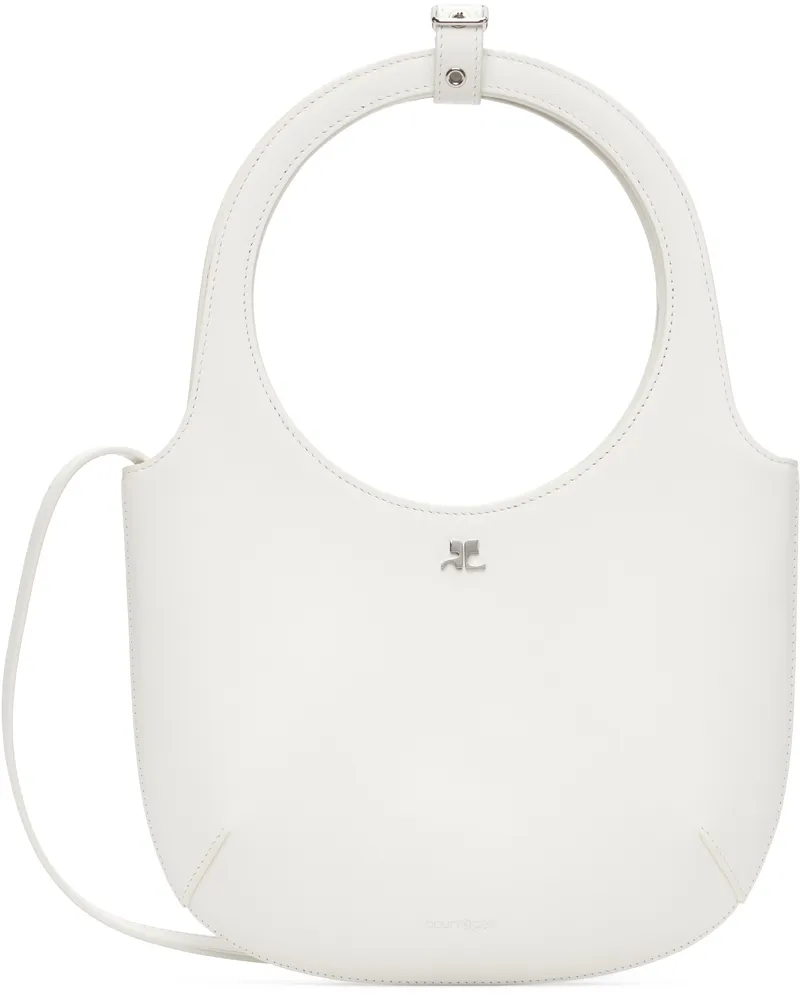 Courrèges White Holy Leather Bag 0011