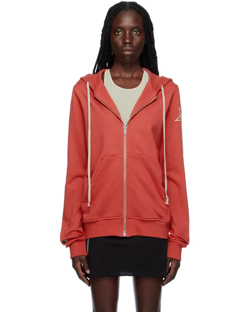 Rick Owens Red Champion Edition Jason's Hoodie 73