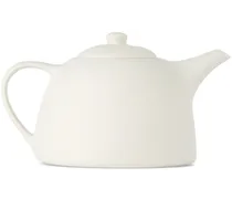 White Round Teapot, 660 mL