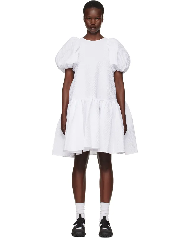 Cecilie Bahnsen White Alexa Minidress White