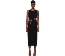 Black Cutout Maxi Dress