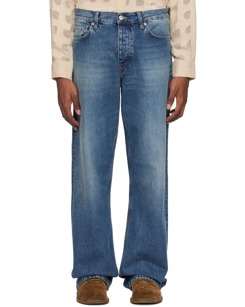 Sunflower Blue Loose Jeans 702