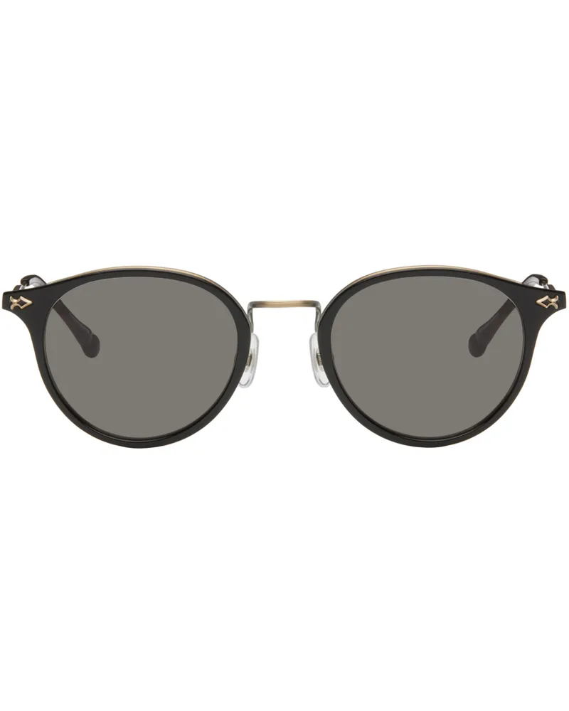 MATSUDA Black & Gold M3114 Sunglasses Antique