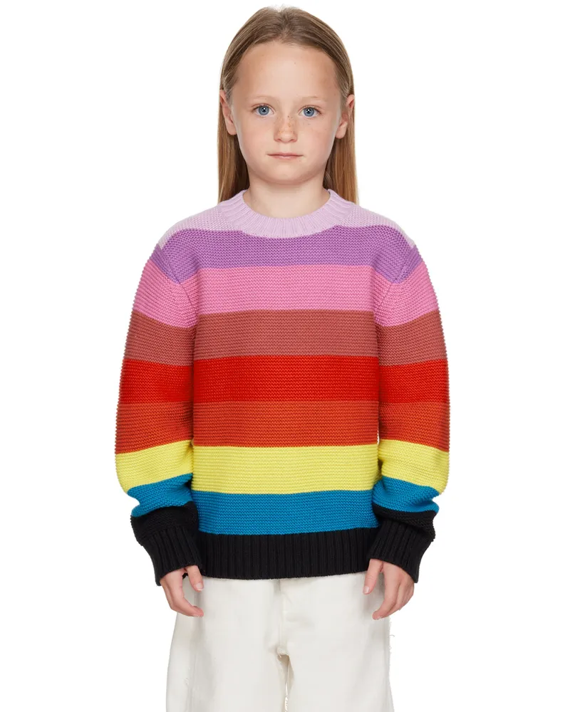 Stella McCartney Kids Multicolor Stripe Sweater 999