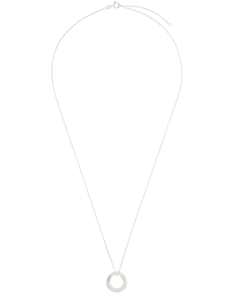 Le Gramme Le 2.5g Round' Necklace Silver