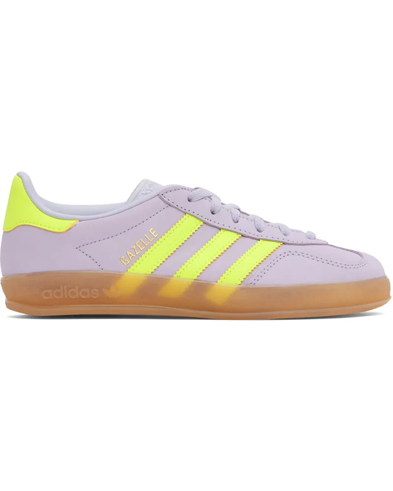 adidas Purple & Green Gazelle Indoor Sneakers Sildaw