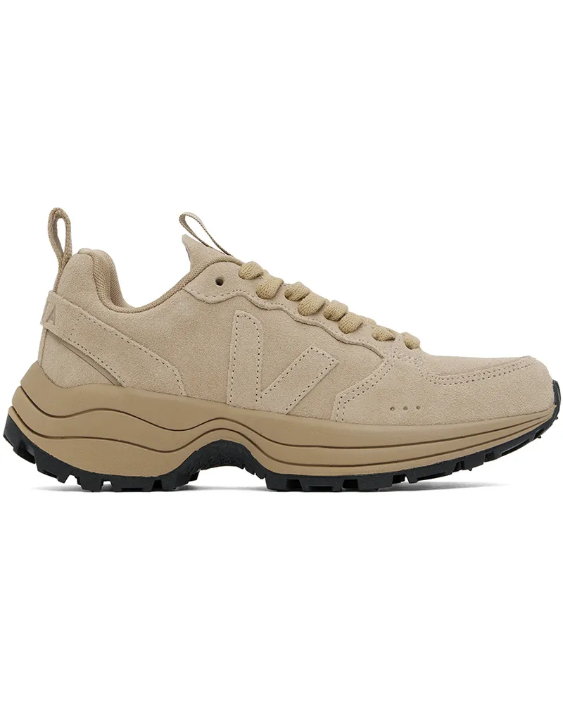 VEJA Beige Venturi Suede Sneakers Full
