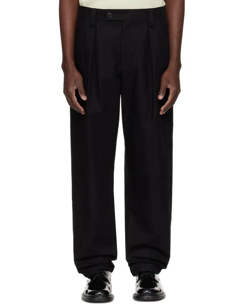 A.P.C. Black Renato Trousers Lzz