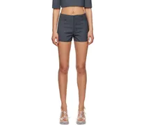 SSENSE Work Capsule – Gray Slit Shorts