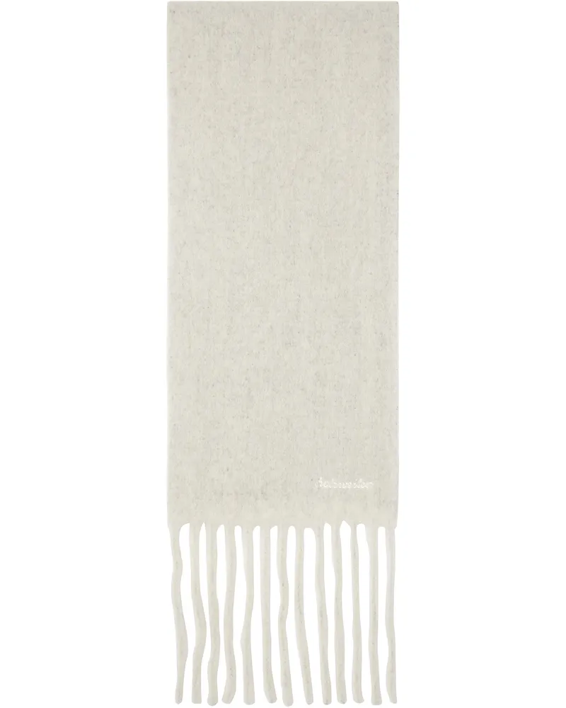 Holzweiler Gray Aster Solid Scarf Lt.