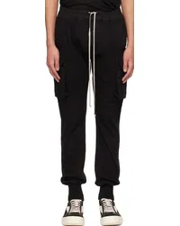 DRKSHDW by Rick Owens Black Mastodon Cut Cargo Pants Black