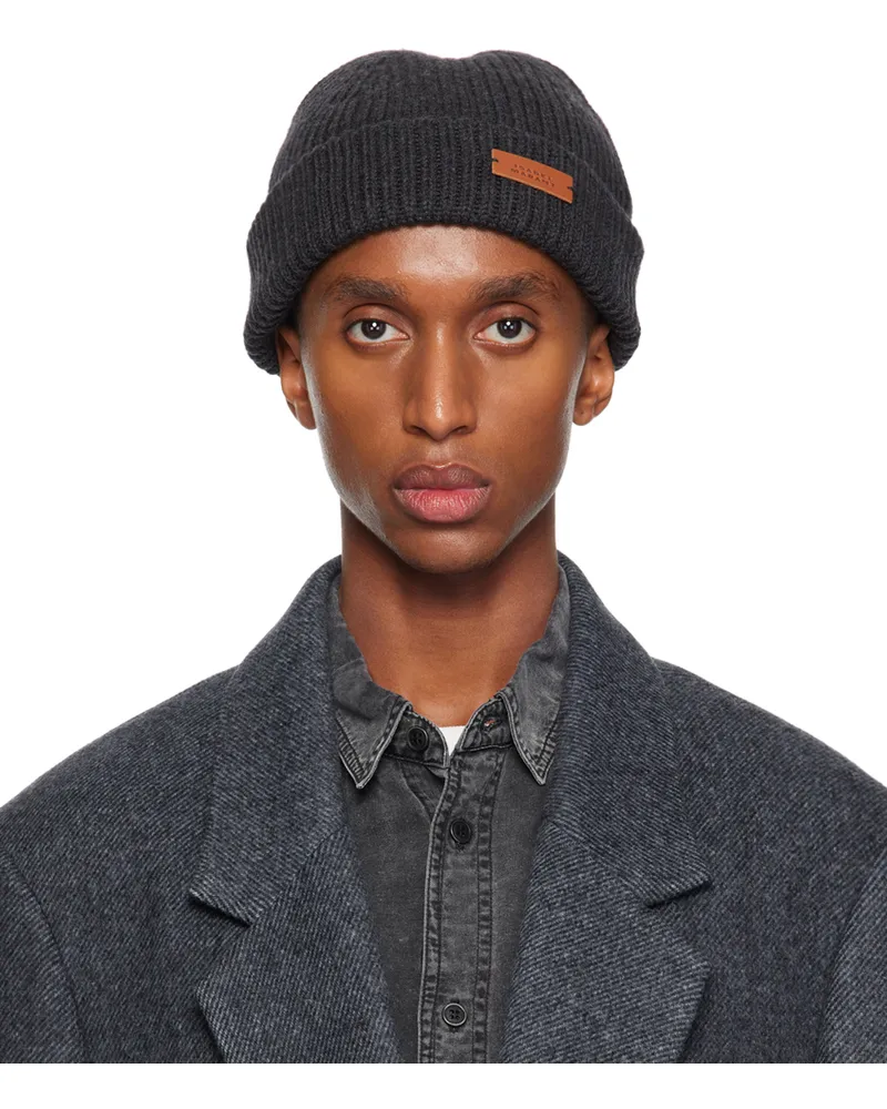 Isabel Marant Gray Briano Beanie 02dg