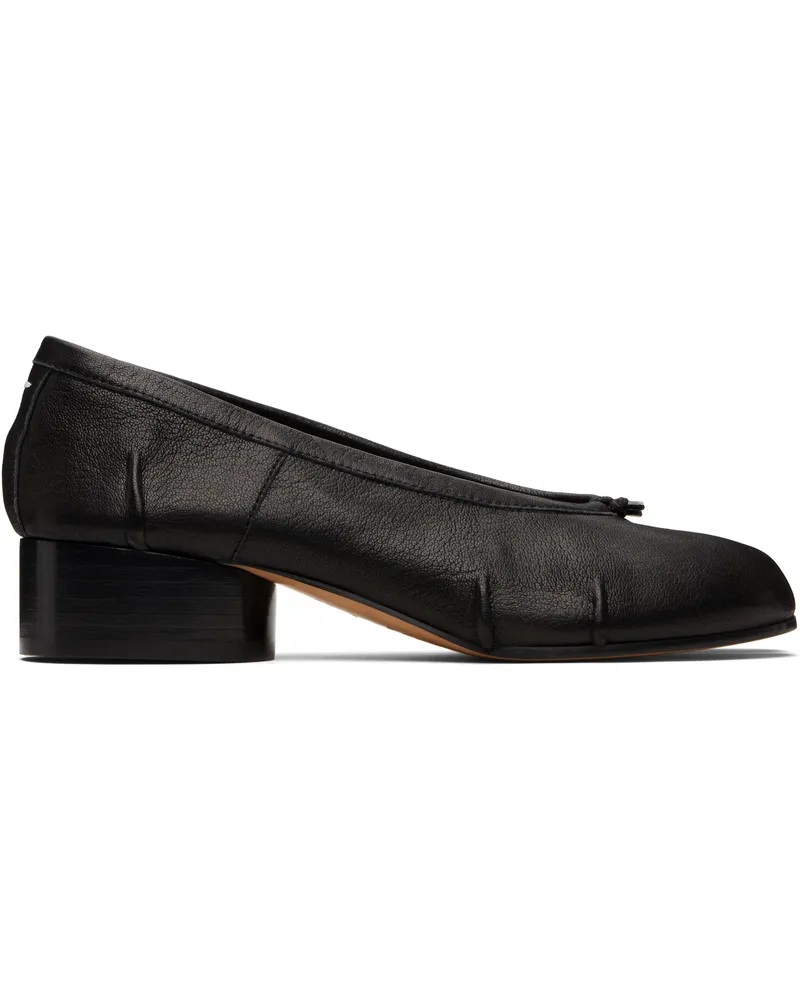 Maison Margiela Black Tabi New Ballerina Heels T8013