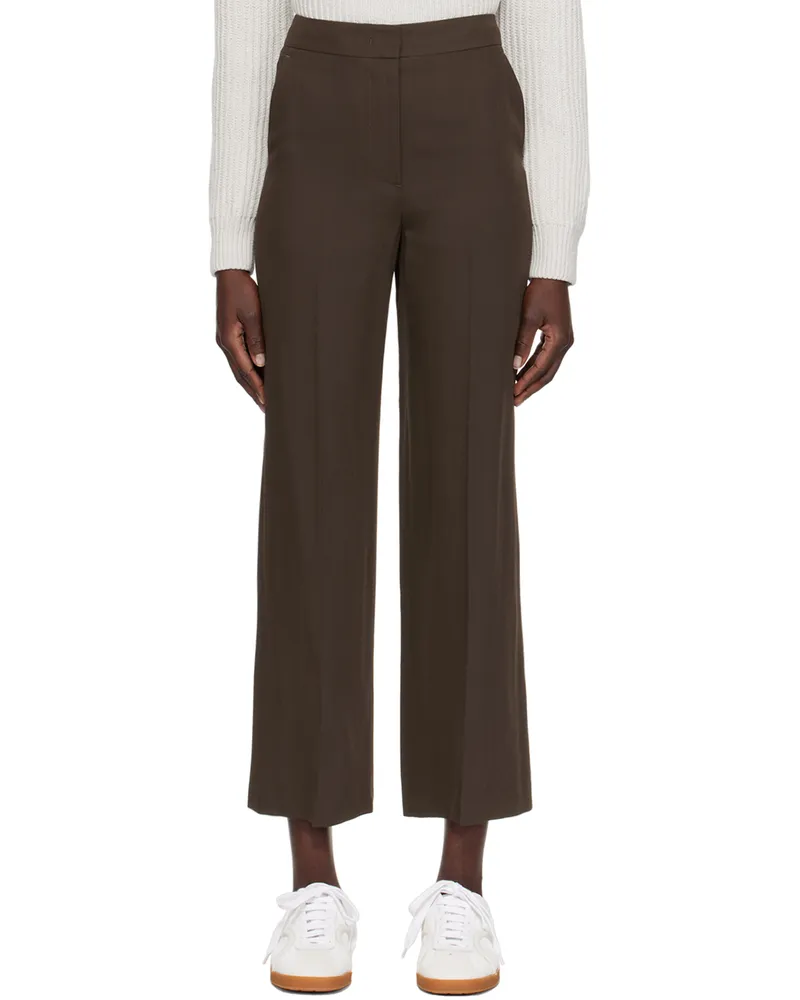 RECTO Brown Cesare Trousers Brown