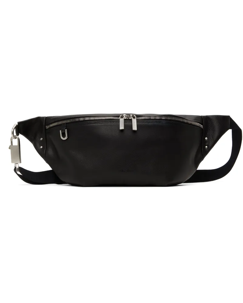 Rick Owens Black Hollywood Bumbag Pouch
